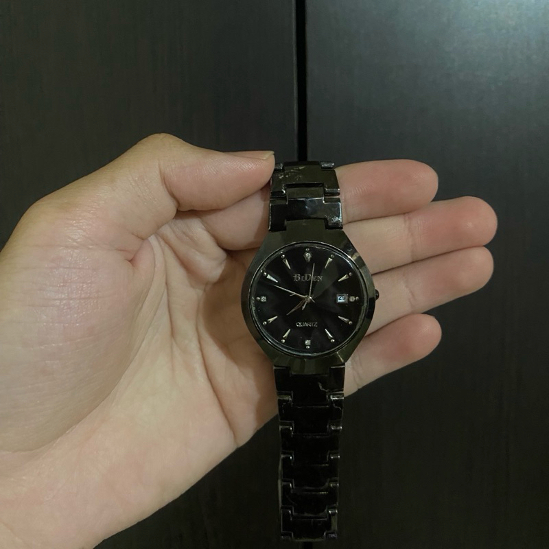 Biden Quartz Black Men Watch