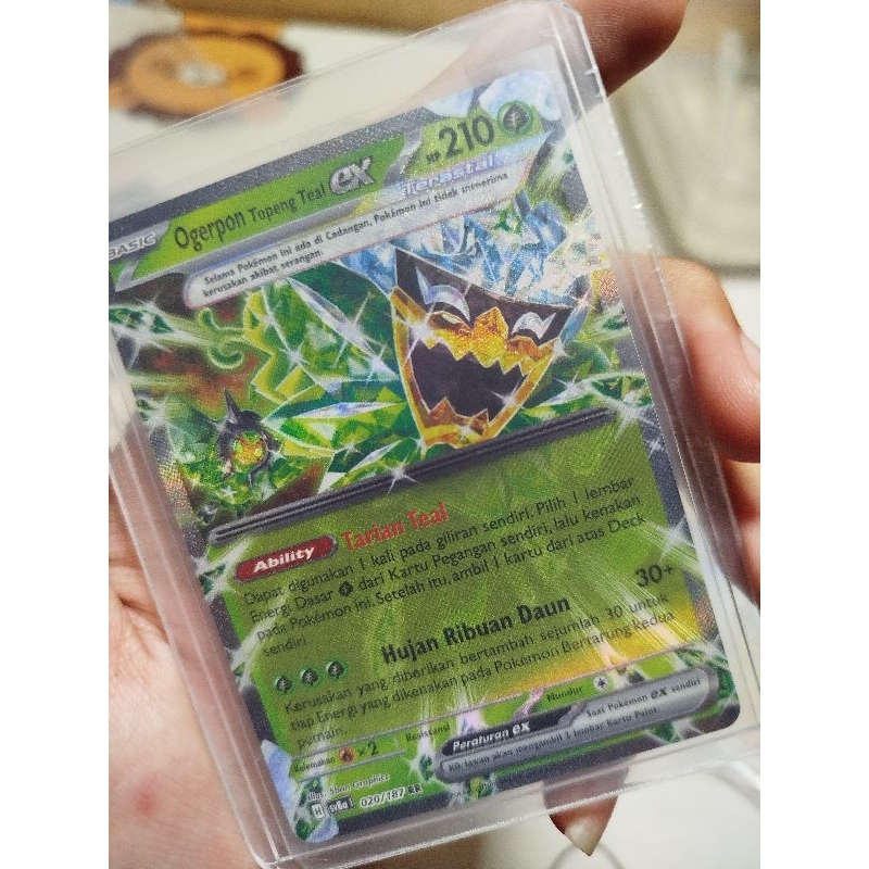 kartu pokemon OGERPON topeng TEAL