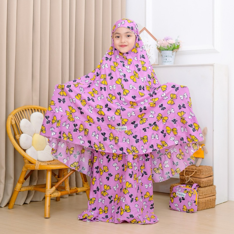MUKENAH ANAK MOTIF || MUKENAH RAYON ANAK || MUKENAH ANAK MURAH