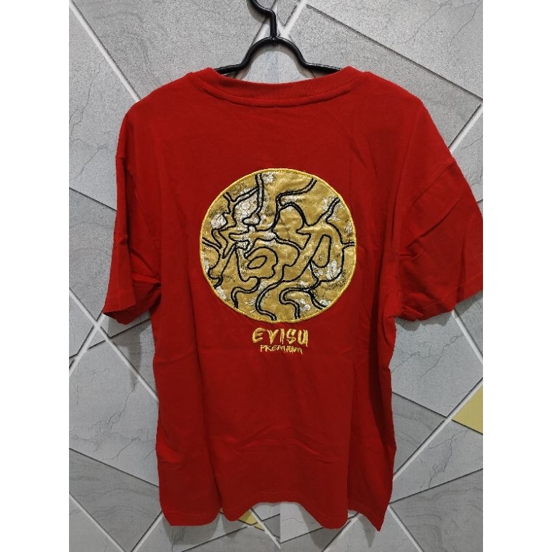 Kaos Evisu Sukajan Full Bordir (S-M) Like new preloved second Thrifting