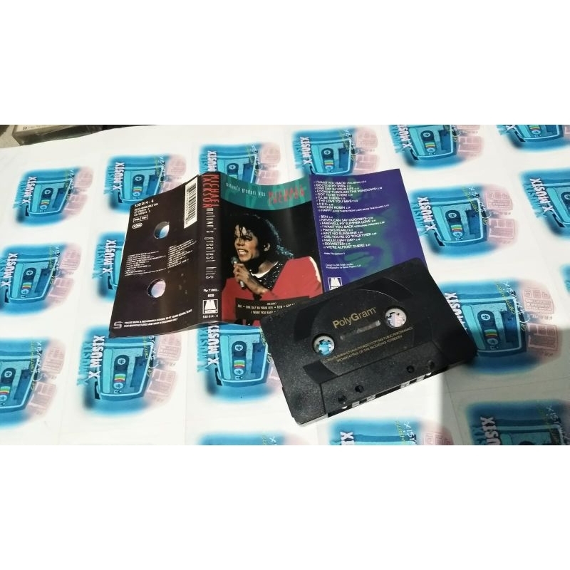 kaset pita michael jackson / motown's greatest hits