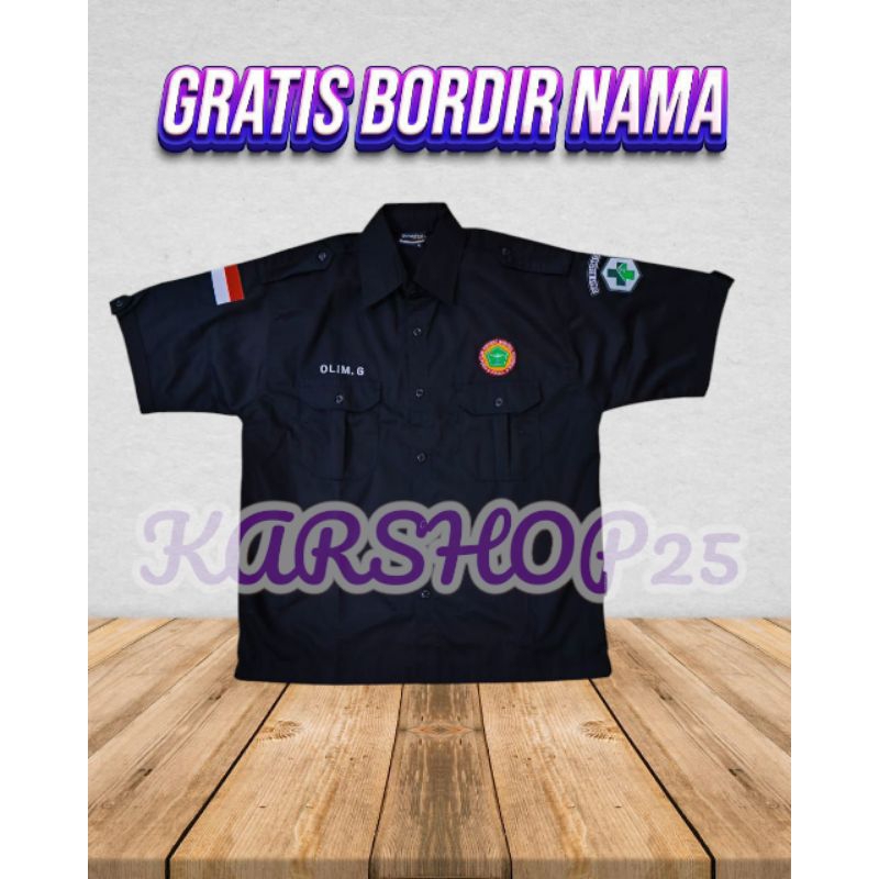 KEMEJA PPNI LENGAN PENDEK TERBARU ATASAN BAJU PPNI SERAGAM PDH PPNI SERAGAM PPNI LENGAN PENDEK KEMEJ