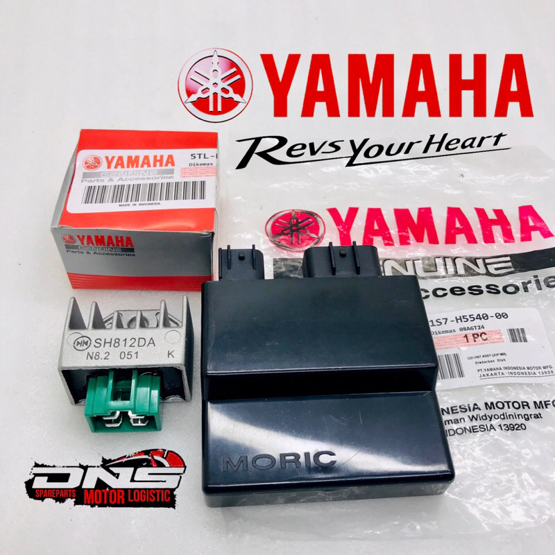 CDI UNIT 1S7+KIPROK YAMAHA JUPITER MX 135 OLD JUPITER MX 135 NEW ORI MORIC YGP