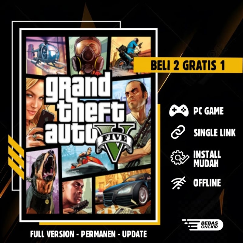 GTA V | PC Game - Laptop - Link Download - PC Games