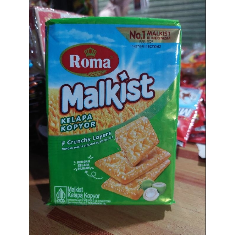 

Roma Malkist Kelapa Kopyor