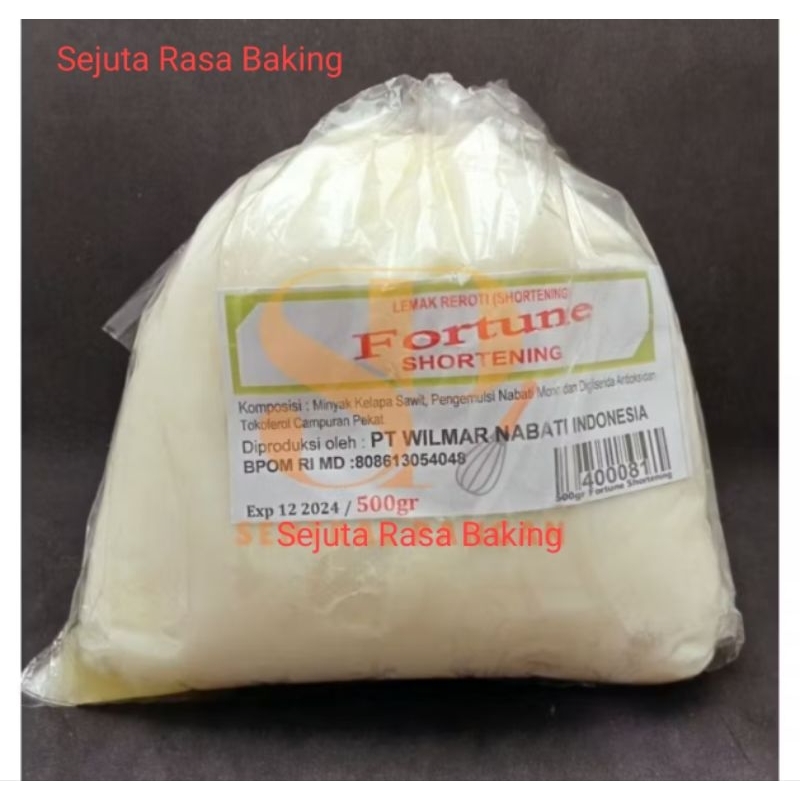 

Fortune Mentega Shortening putih 500gr Margarin