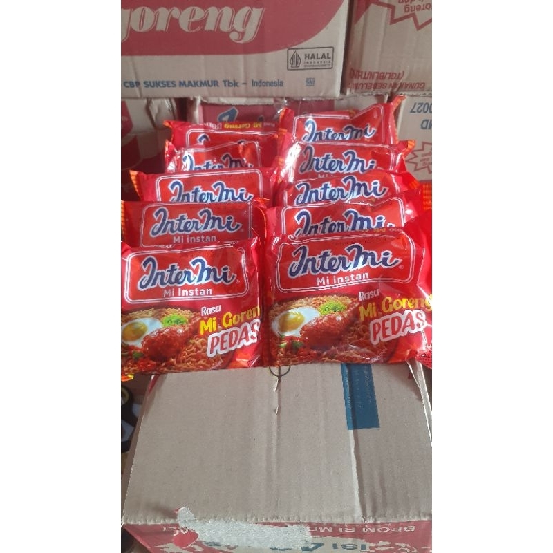 

intermie goreng pedas