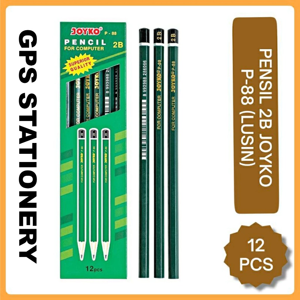 

Pencil Pensil Joyko P-88 2B ( 1 PAK 12 PCS )