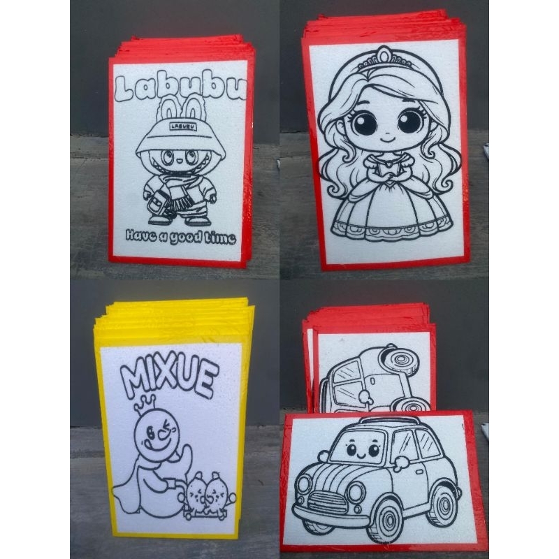 

Paket usaha 10 Lukis Styrofoam Gambar Anak anak 33x50 Lukis Styrofoam Gambar lucu