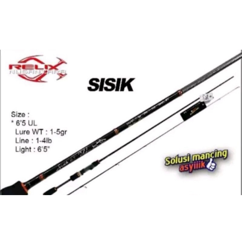 Joran Stick Relix Nusantara Sisik 652 Gen 1