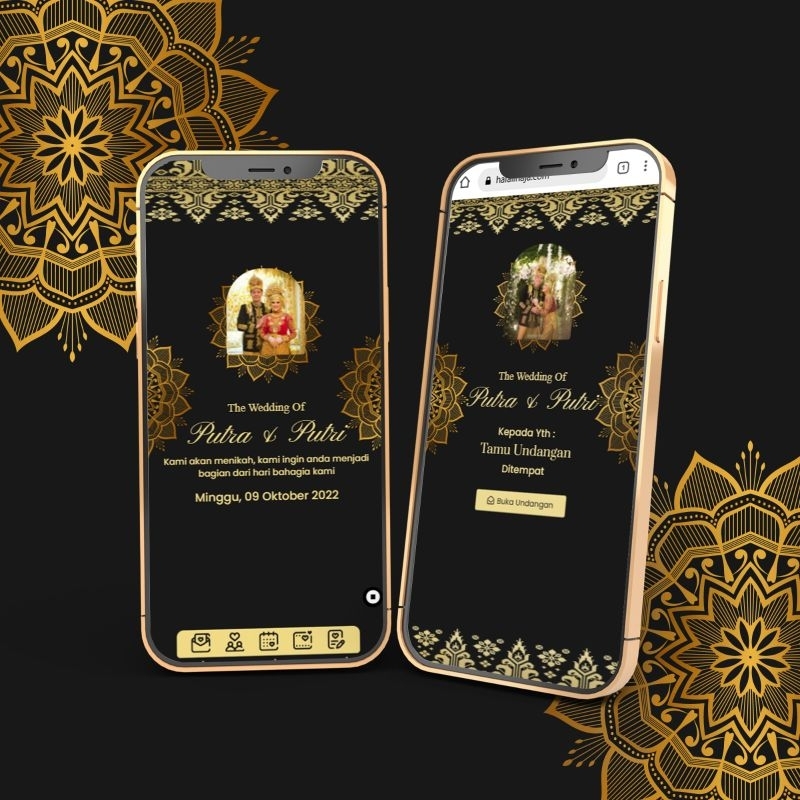 undangan web | Undangan Digital || Undangan web murah