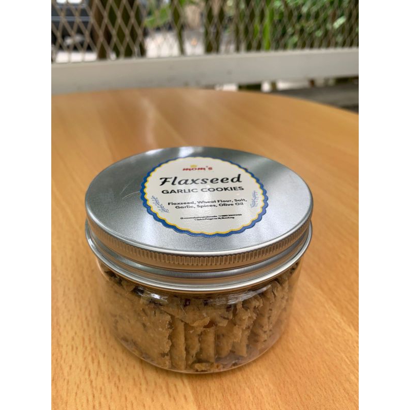 

Flaxseed Garlic Cookies Mom's Bakery