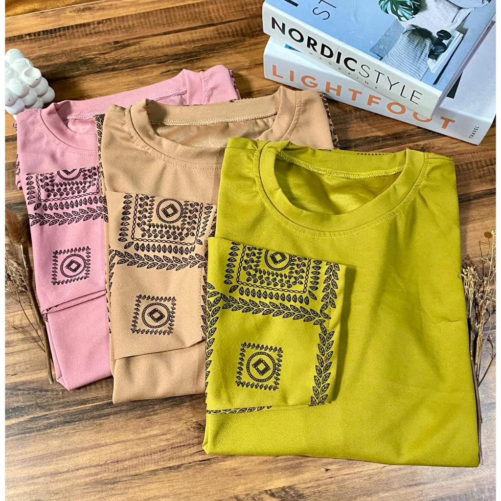 ALONA STORE SETELAN WANITA LENGAN PANJANG MOTIF KOTAK BATIK SETELAN WANITA KONDANGAN BAHAN VOXY BAJU