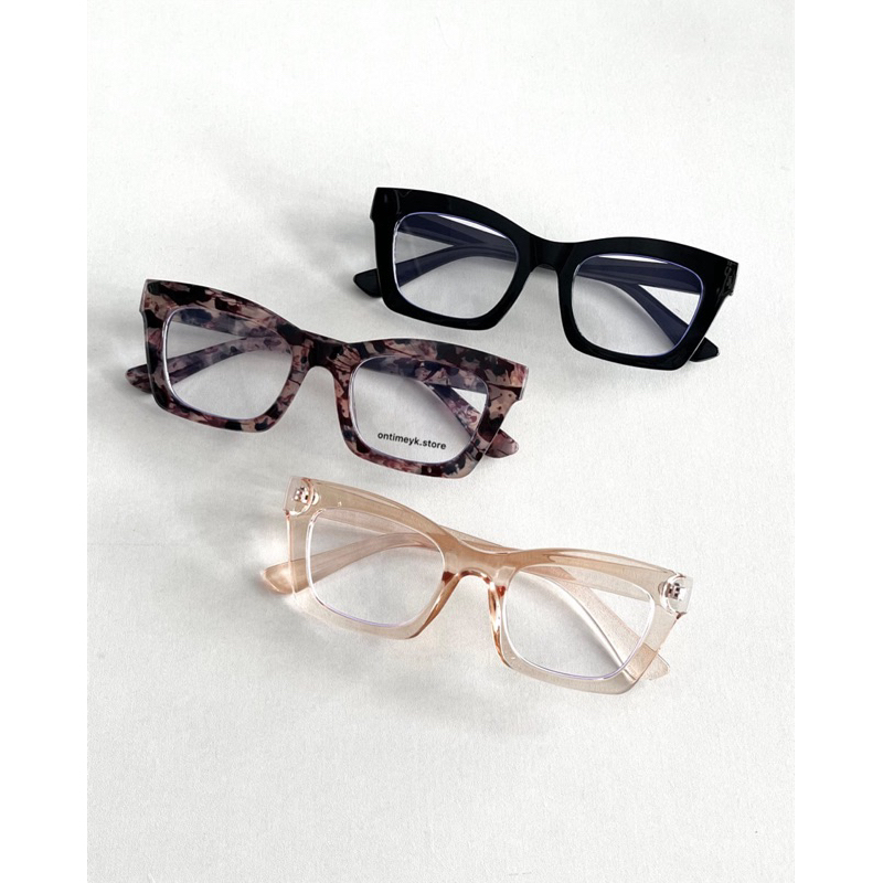 Frame Kacamata Cat Eye Tebal Bold Irene Eyewear