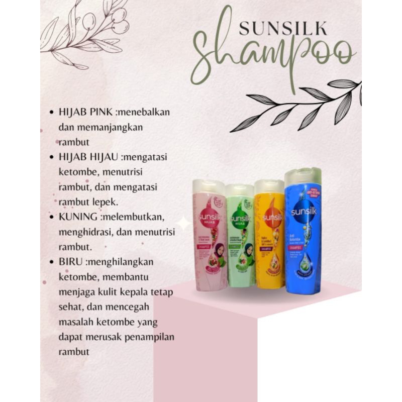 Sunsilk Shampoo 160 ml & Sunsilk Hijab