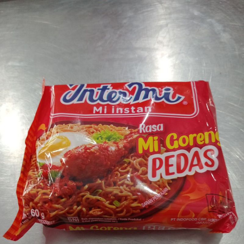

Intermi mi instan rasa mi goreng pedas 60g/pcs