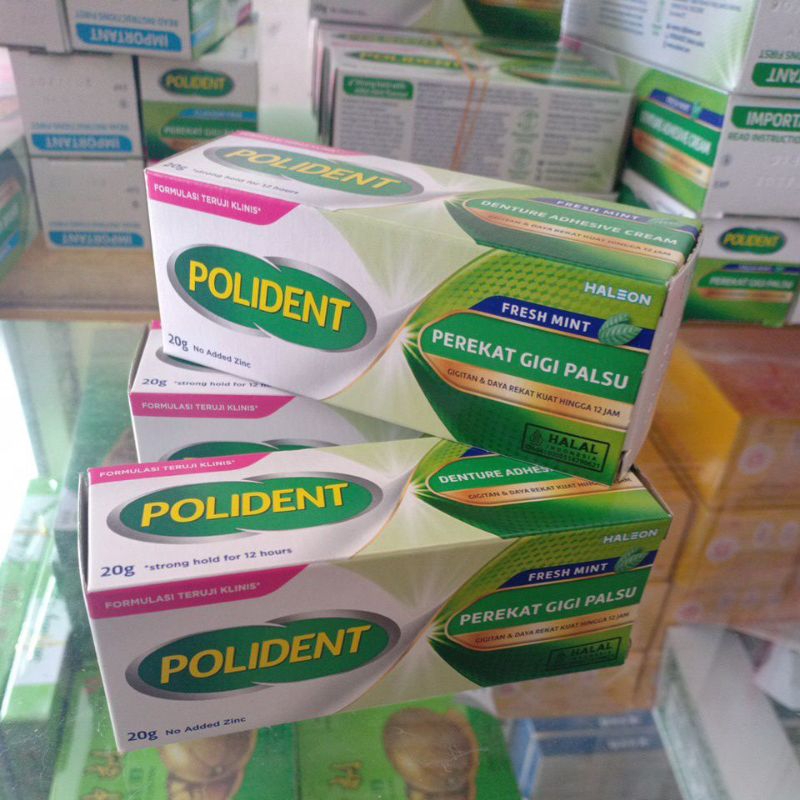 POLIDENT ADHESIVE 20G
