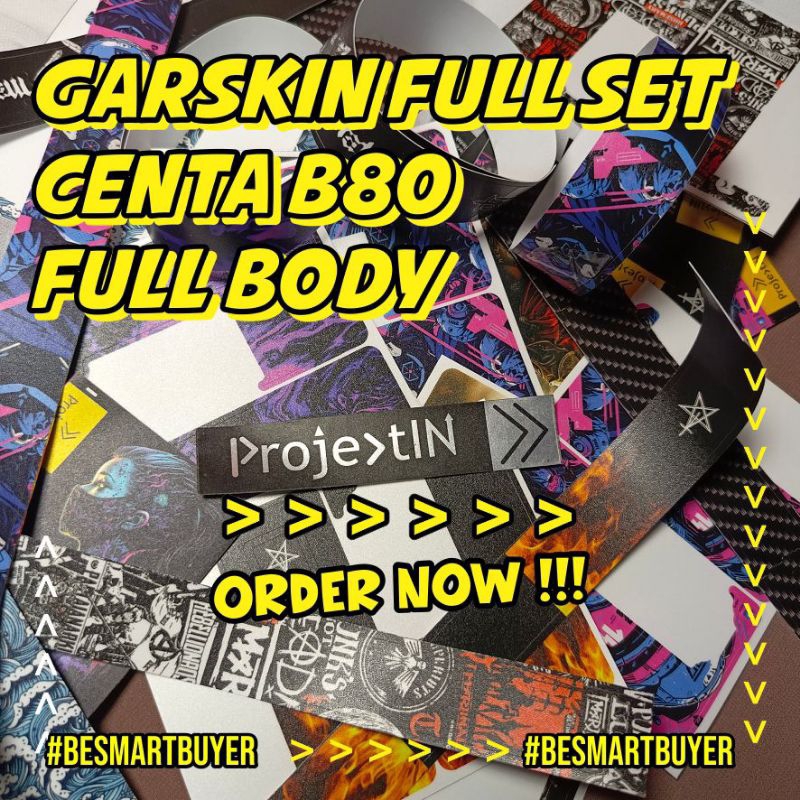 stiker garskin 80B full body