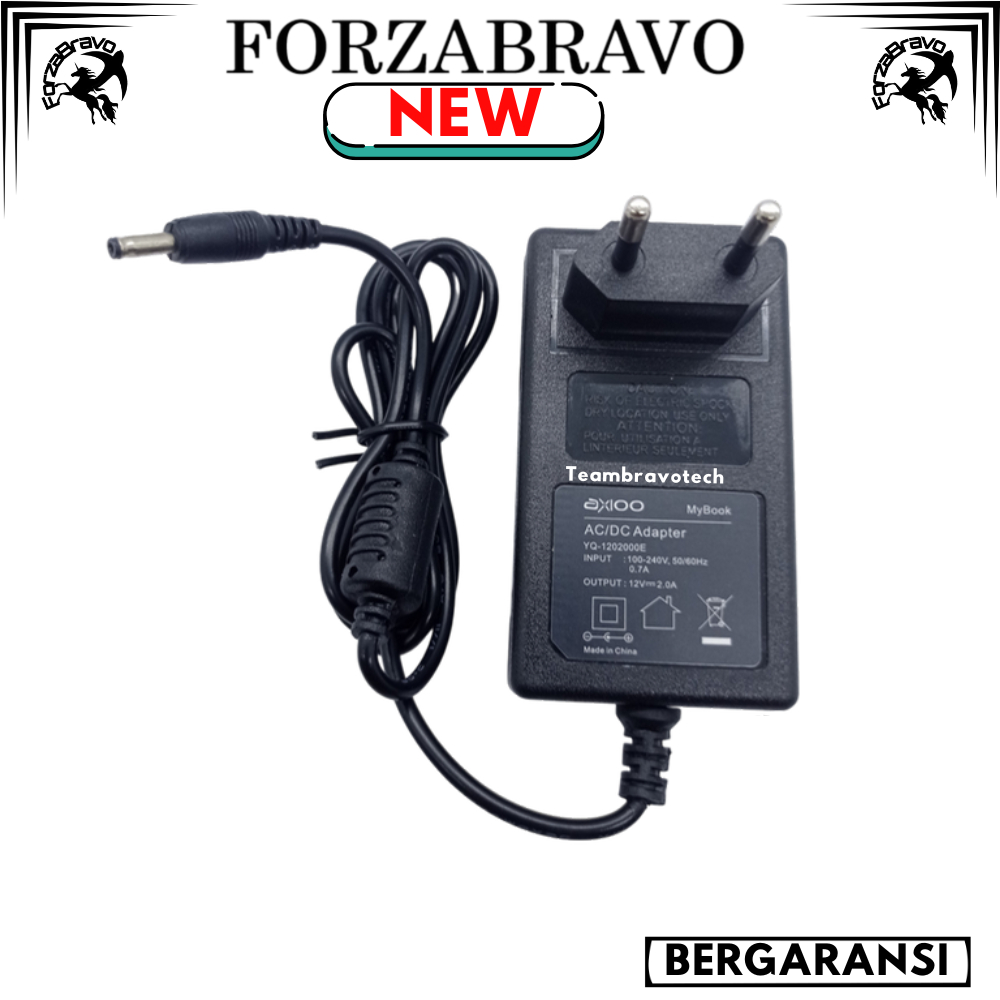 Charger Adaptor Adapter Casan Laptop KUU XBOOK-2 12V-2A