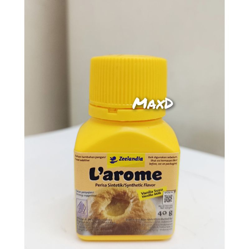 

Larome Perisa Vanilla Susu Bubuk 40gr 1Pcs