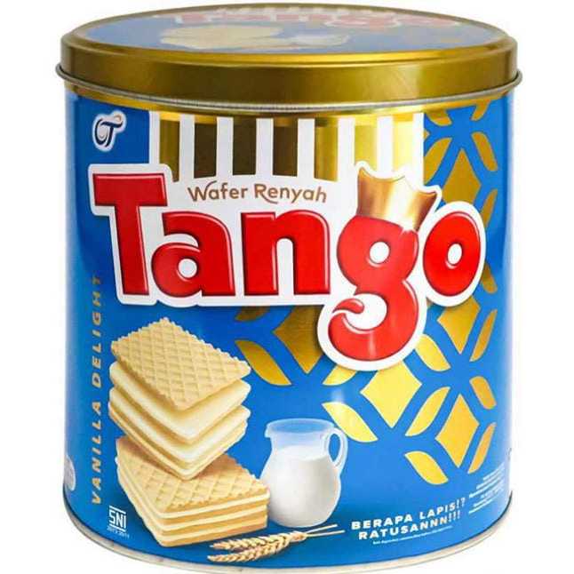 

2025 TANGO WAFER VANILLA COKELAT ROTI KALENG KUE KERING LEBARAN IDUL FITRI