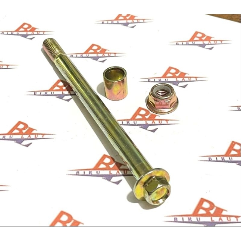 RB As Boshing Mur Roda Depan Sepeda Listrik / As Roda Depan Single Mur Sepeda Listrik