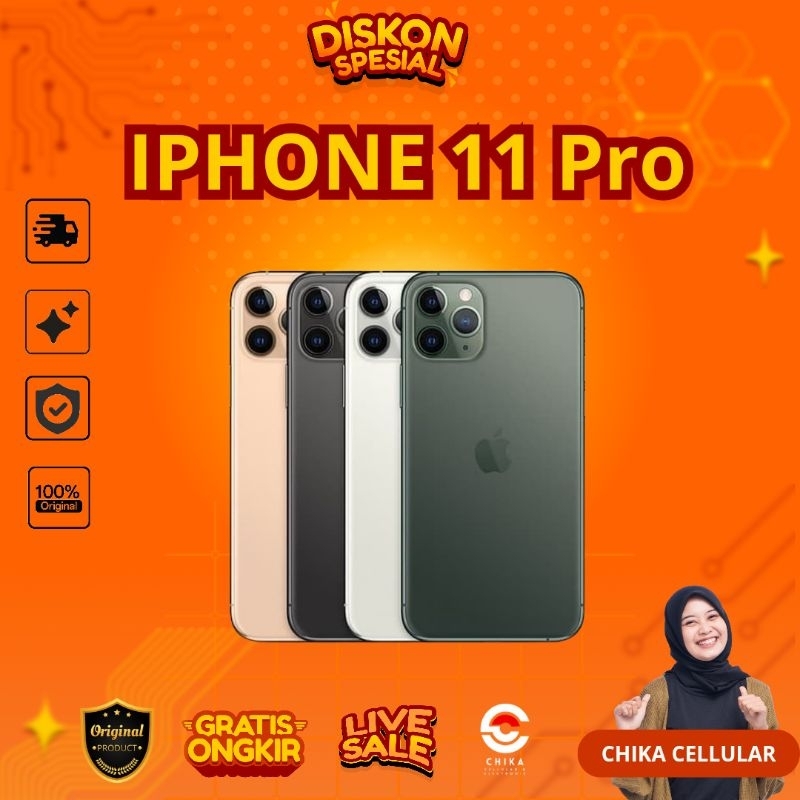Iphone 11 Pro 64GB Second Like New All Provider