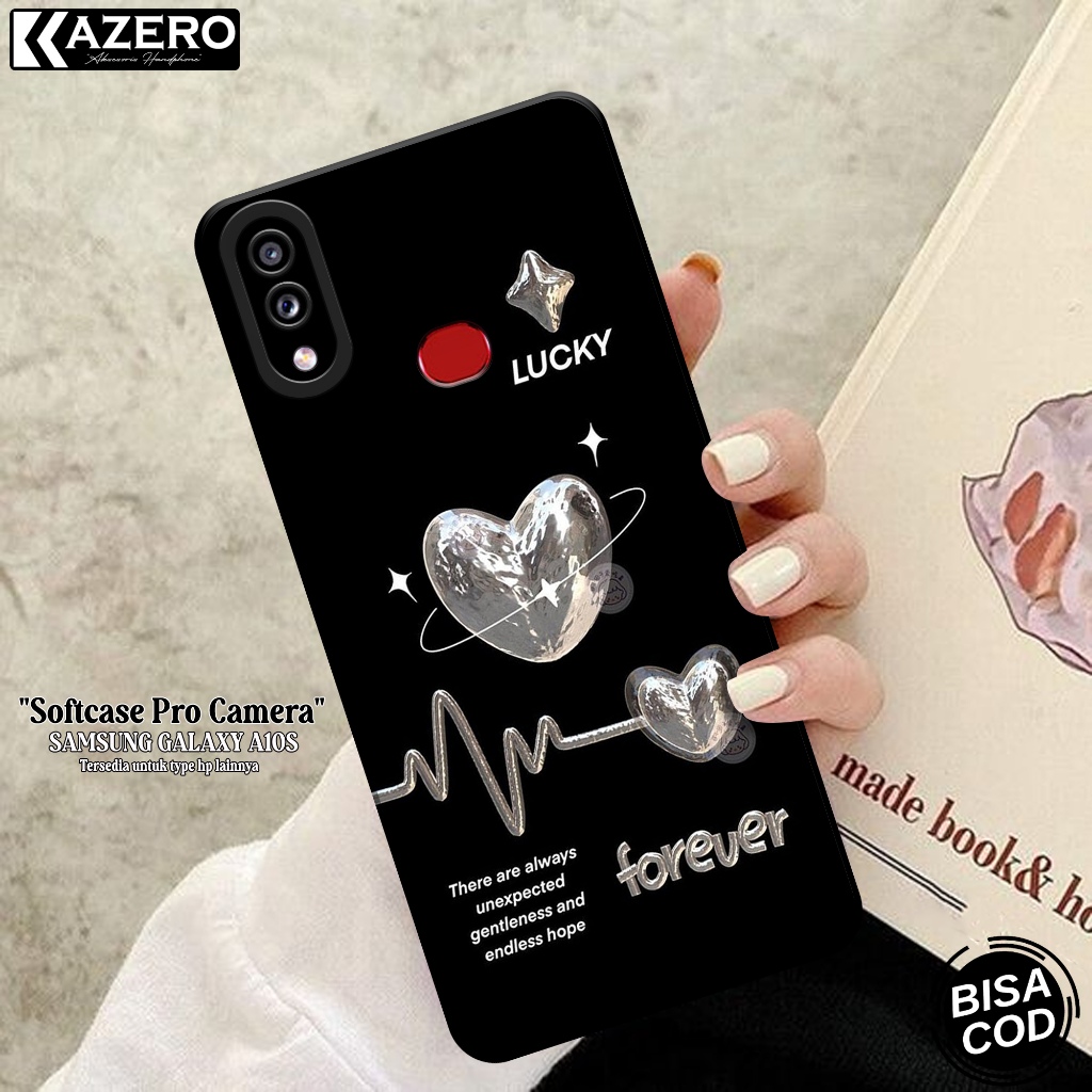 KAZERO Case Samsung Galaxy A10S Fashion Case Aesthetic Softcase Samsung Galaxy A10S Silikon Pro Came