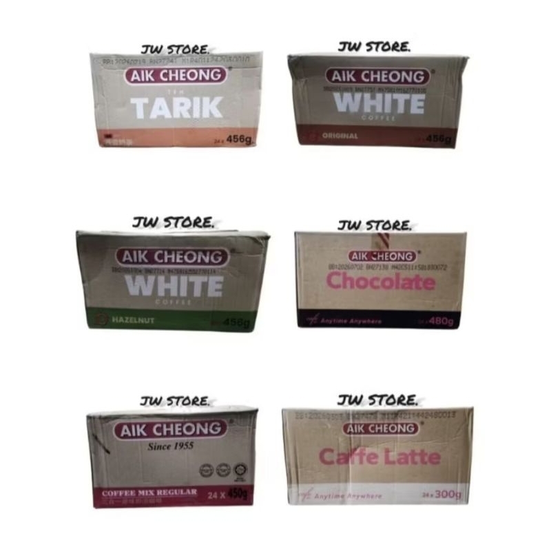 

Aik Cheong White Coffee Semua Varian Per Dus (24 packs)