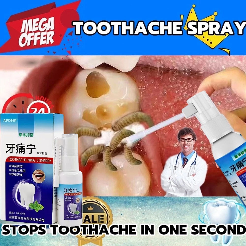 Obat Sakit Gigi Semprot Semprotan Pereda Nyeri Obat Sakit Gigi Berlubang Obat Sakit Gigi Berlubang A