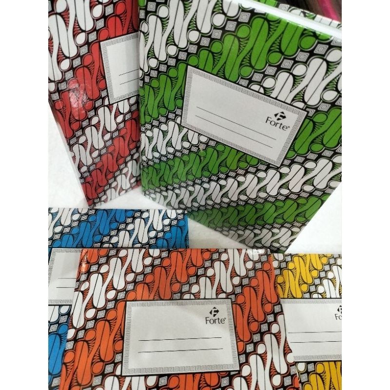 

BUKU QUARTO 200LEMBAR MERK FORTE BUKU KEUANGAN BUKU LAPORAN