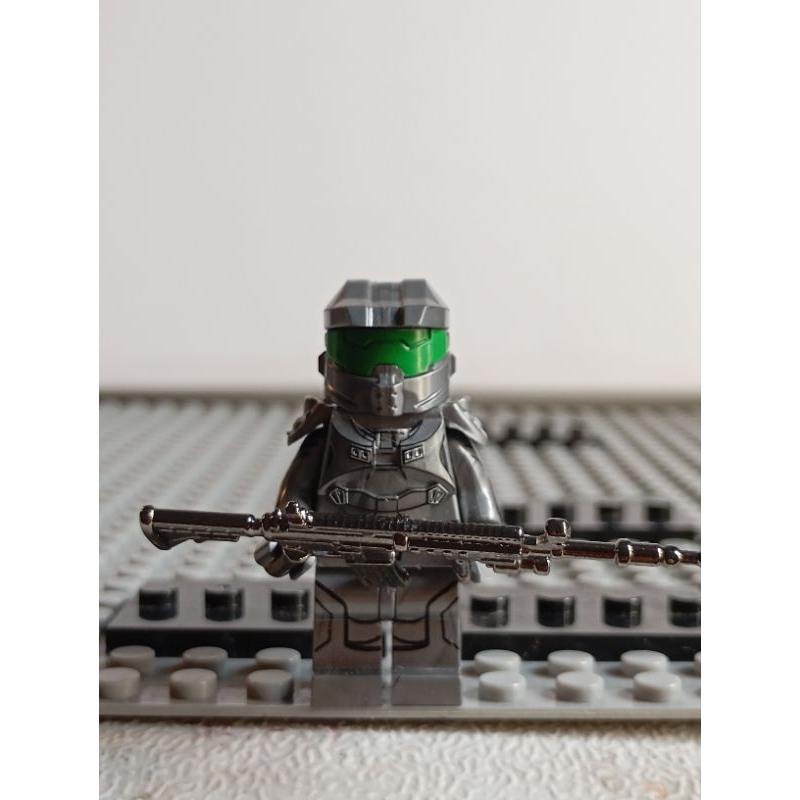 Lego Halo Spartan Minifigure Grey