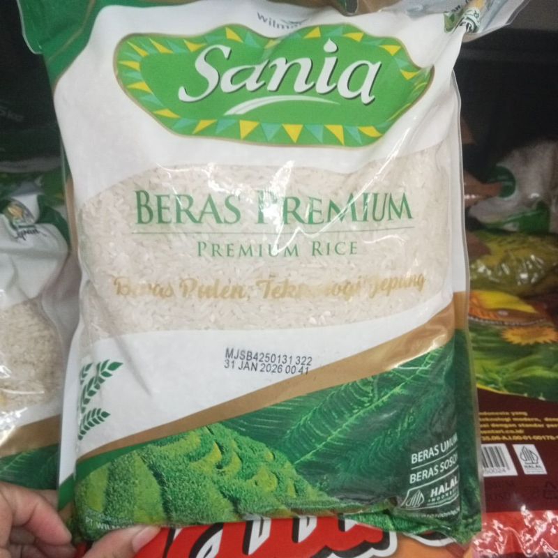 

beras Sania 2,5 kg