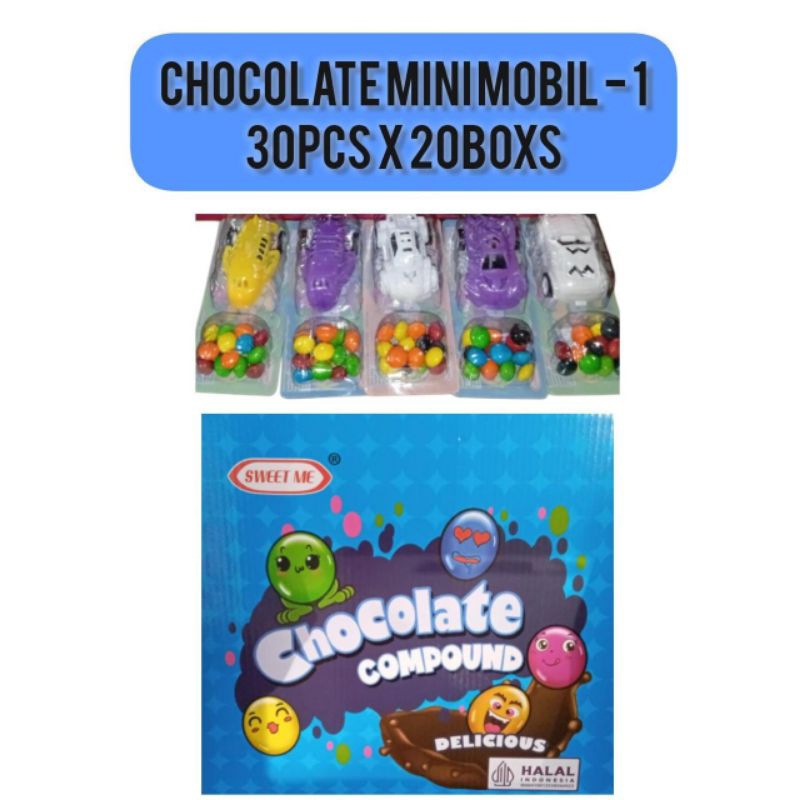 

SWEET ME COKLAT COMPOUND MOBIL MINI ISI 30