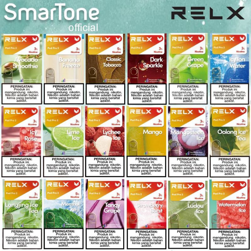 harga pods relx RELX POD Pro Dark Sparkle (Versi isi 2 POD) Rokok Elektrik 1pcs main image 0