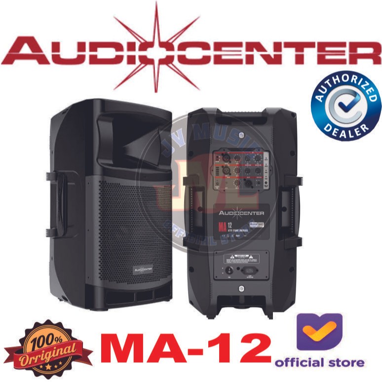 Audiocenter MA12 Speaker Aktif Original Audio Center MA-12