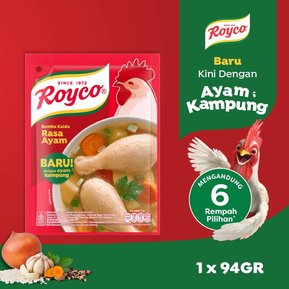 

Royco Penyedap Bumbu Kaldu Ayam 94g