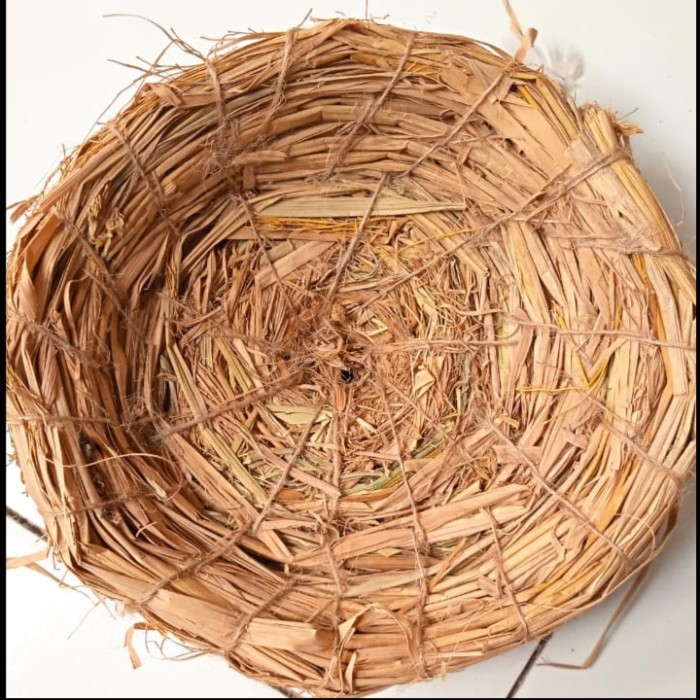 Sarang Ayam Bertelur 40 cm | Sarang Entok | Tempat Ayam Bertelur |Jerami tempat bertelur | Sarang Ng