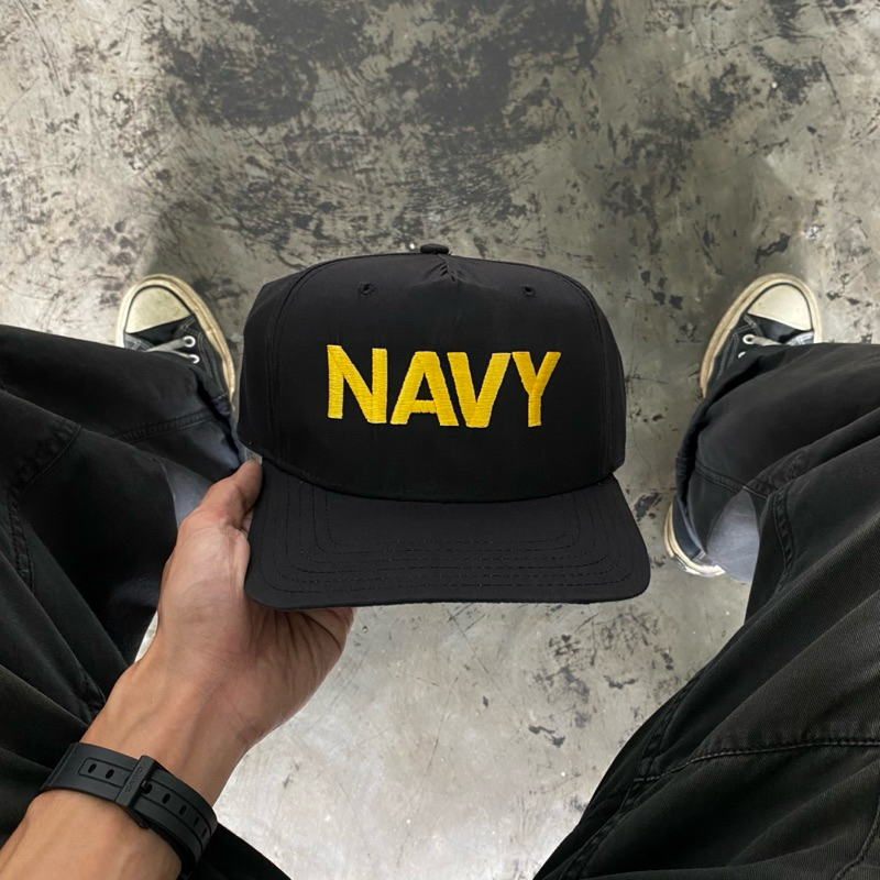 VINTAGE HAT - US NAVY (Made In USA)