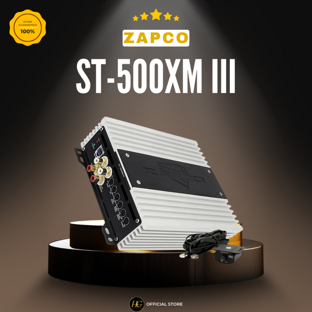Power Amplifier Monoblock Zapco ST-500 XMIII