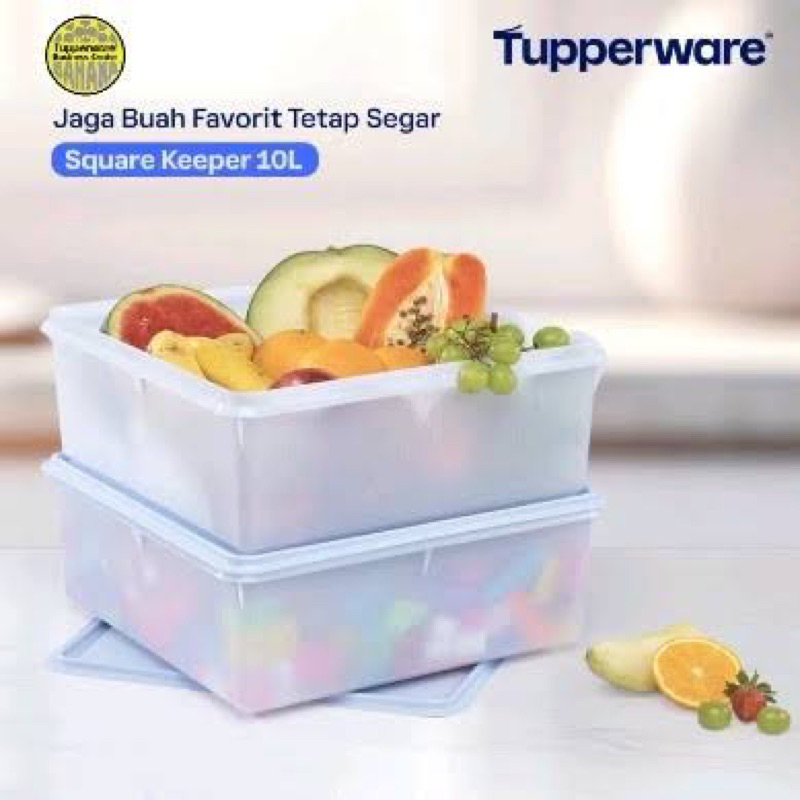 Square Keeper Tupperware 1 pcs