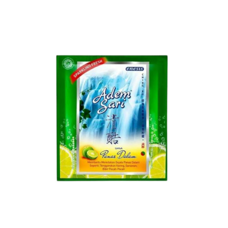 

Adem Sari Sachet Obat Serbuk Panas Dalam 1pack isi 24 pcs