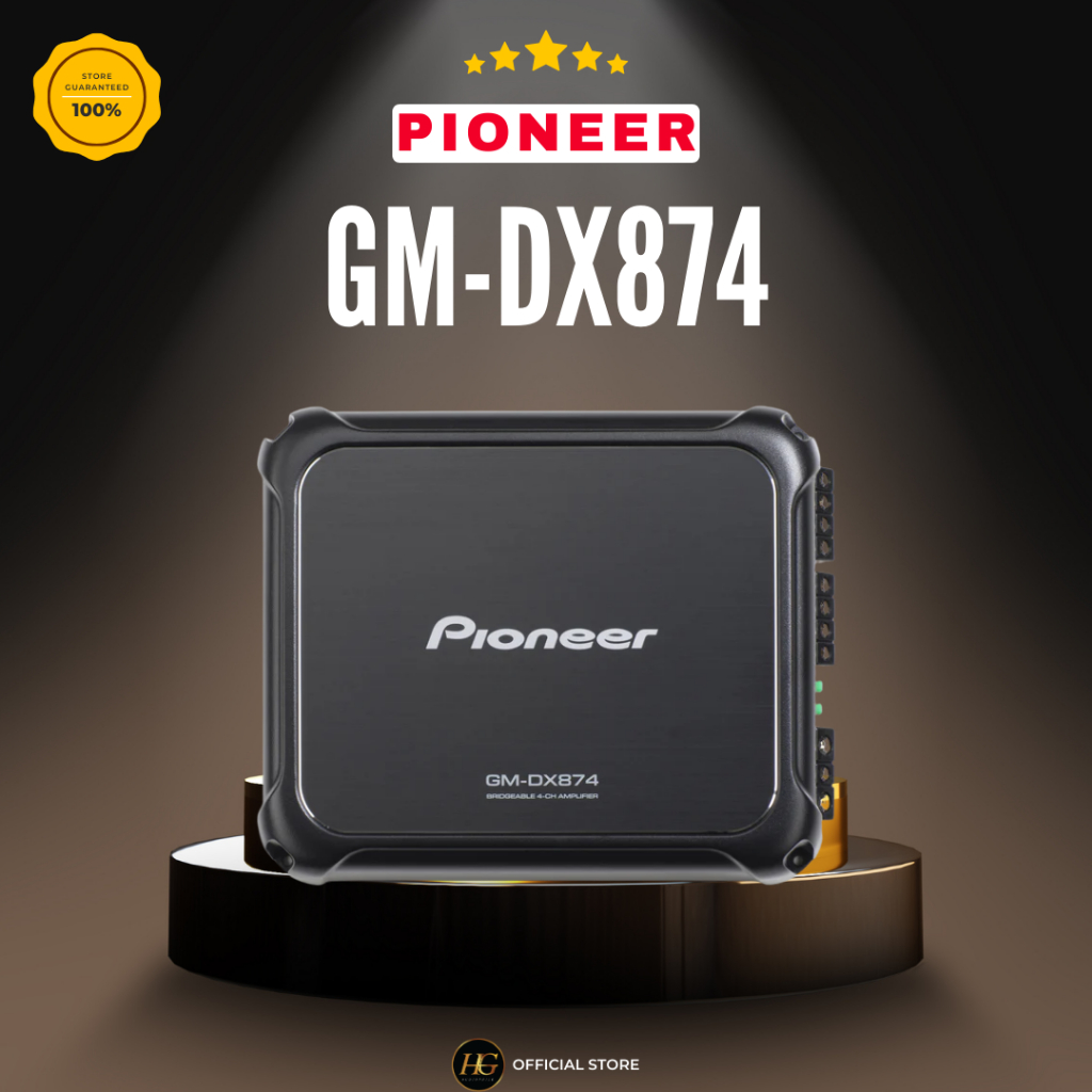 Power Amplifier 4channel Pioneer GM-DX874