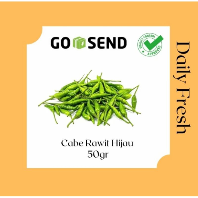 

Sayur Sayuran Segar Cabe rawit hijau - rawit Daplak - Cengek Daplak