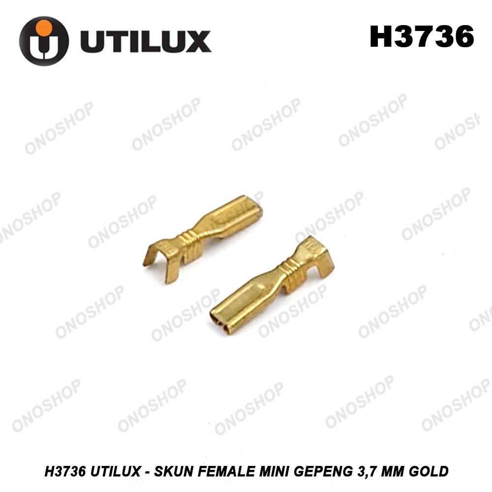 H3736 Utilux - Skun Female Mini Gepeng 3,7 mm Gold