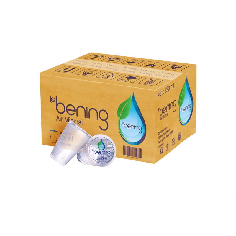 

LE BENING AIR MINERAL UKURAN 220ml /isi 24 1dus