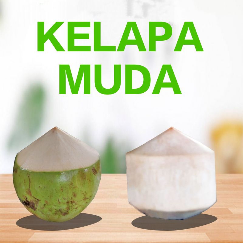 

Kelapa Muda 1 Butir Segar Kupas