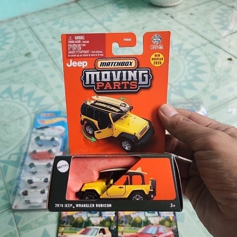 Matchbox Jeep Wrangler Rubicon