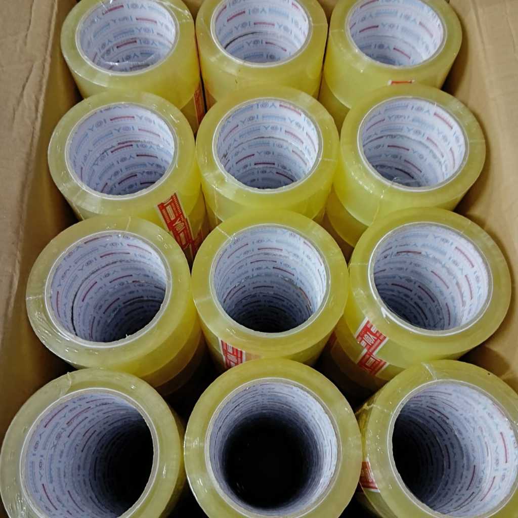 

Lakban 2inch 48mm 90yard Plakban Roll Isolasi 1inch 24mm 72yard Selotip Tape Lakban OPP Stationery Tape