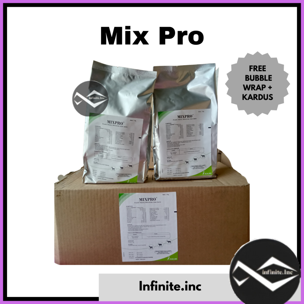 Premix MIXPRO 1 DUS (12 KG) - Premix mix pro premix prebiotik penggemuk sapi kambing domba